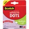 Scotch Permanent Adhesive Dots-Medium Craft .3" 300/Pkg